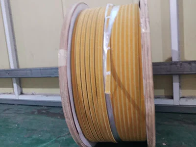 Class 155 Polyester Glass Fiber Covered Heavy Film-Insulated Square Copper Magnet Wire