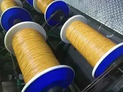 Class 200 Glass Fiber Covered Silicone Treated Film-Insulated Round Copper Magnet Wire