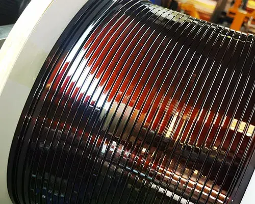 Class 105 Polyvinyl Acetal Rectangular Copper Magnet Wire