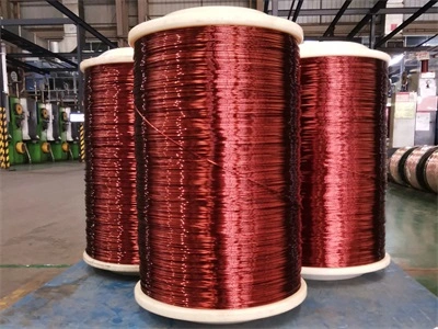 Class 180 polyester coated imide film insulated round copper magnet wire
