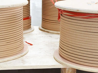 Class 105 Paper-Covered Bare Square Copper Wire