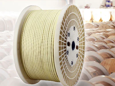 Class 200 Polyester Glass Fiber Covered Film-Insulated Rectangular Copper Magnet Wire