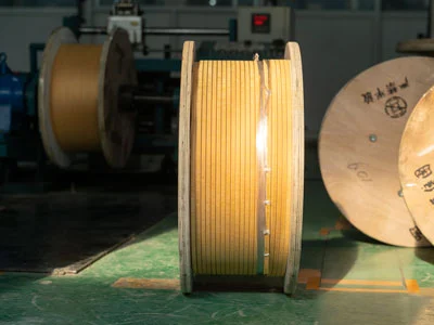 Class 180 Glass Fiber Covered High-Temperature Rectangular Copper Magnet Wire